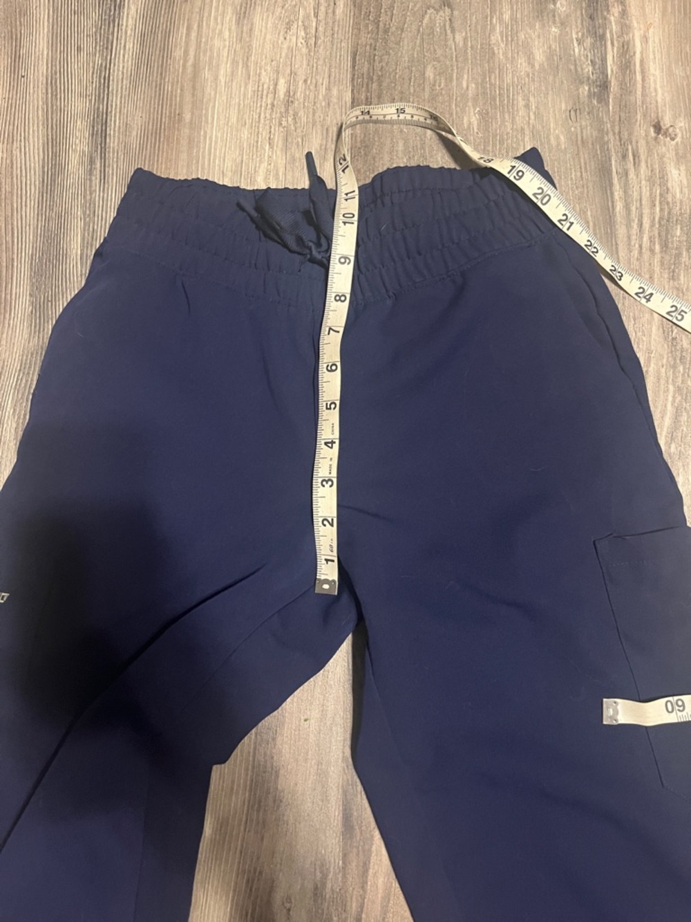 Jaanuu Navy Blue Jogger Scrub Pants - Picture 3 of 5